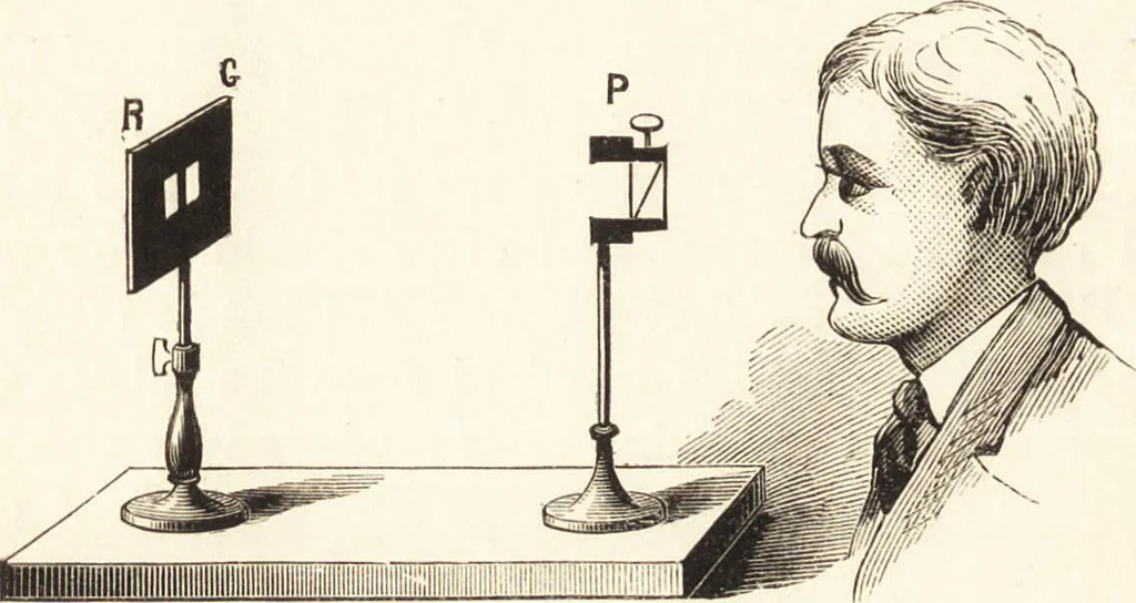 An illustration from Students' text-book of color, or, Modern chromatics : with applications to art and industry, 1881, leaf 153