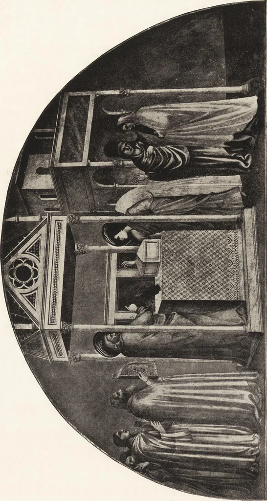 An illustration from Giotto and some of his followers, 1917, leaf 118