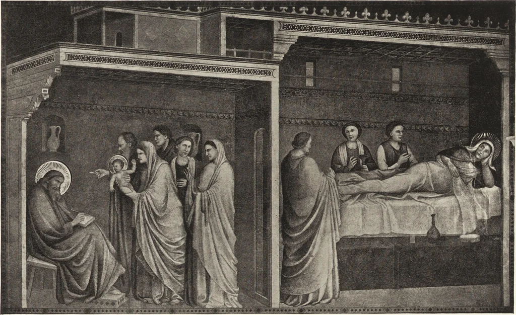 An illustration from Giotto and some of his followers, 1917, leaf 120