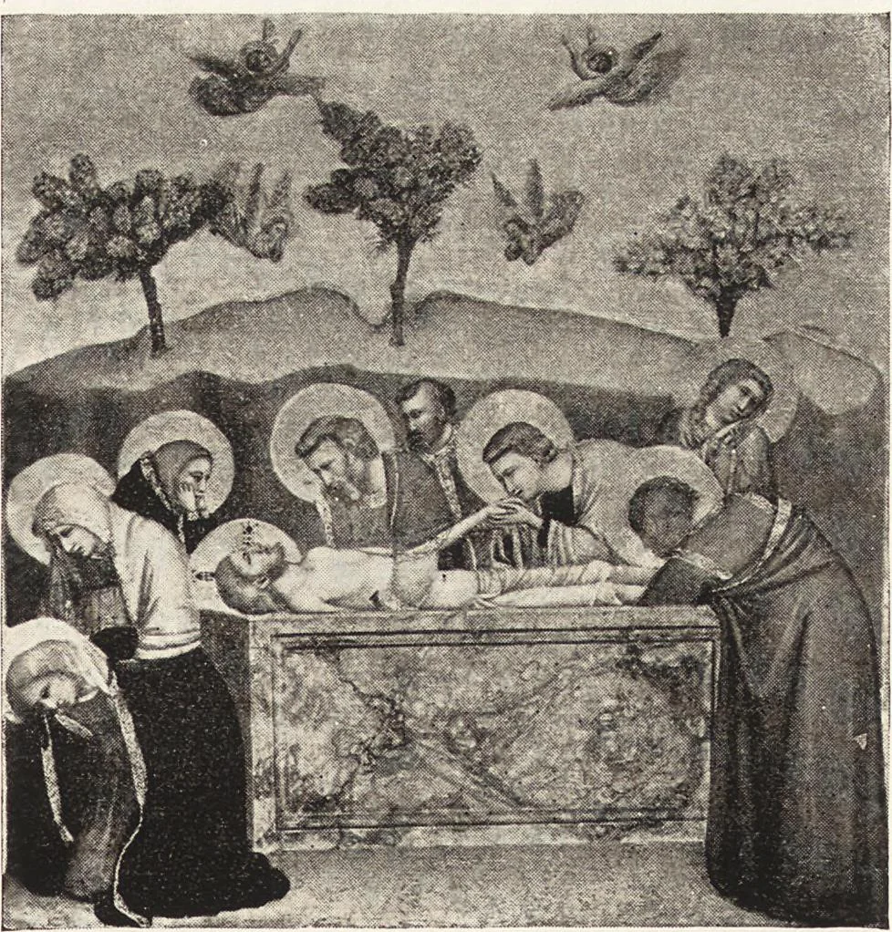 An illustration from Giotto and some of his followers, 1917, leaf 132