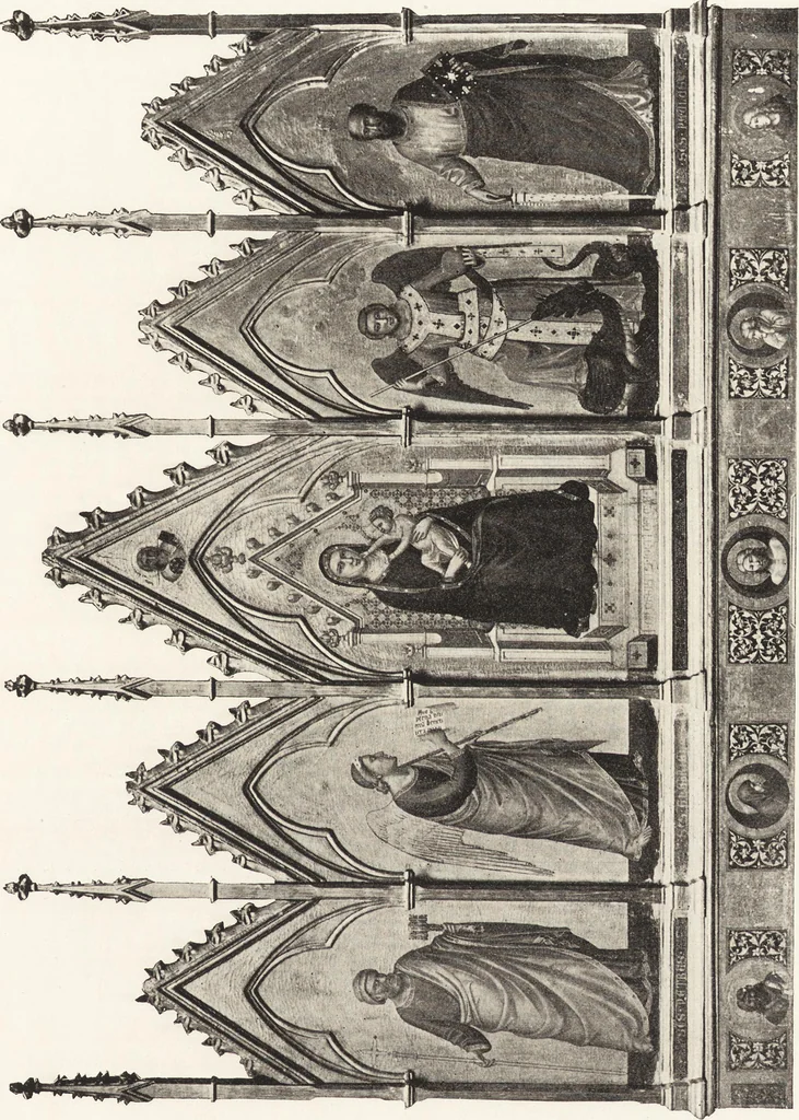 An illustration from Giotto and some of his followers, 1917, leaf 140