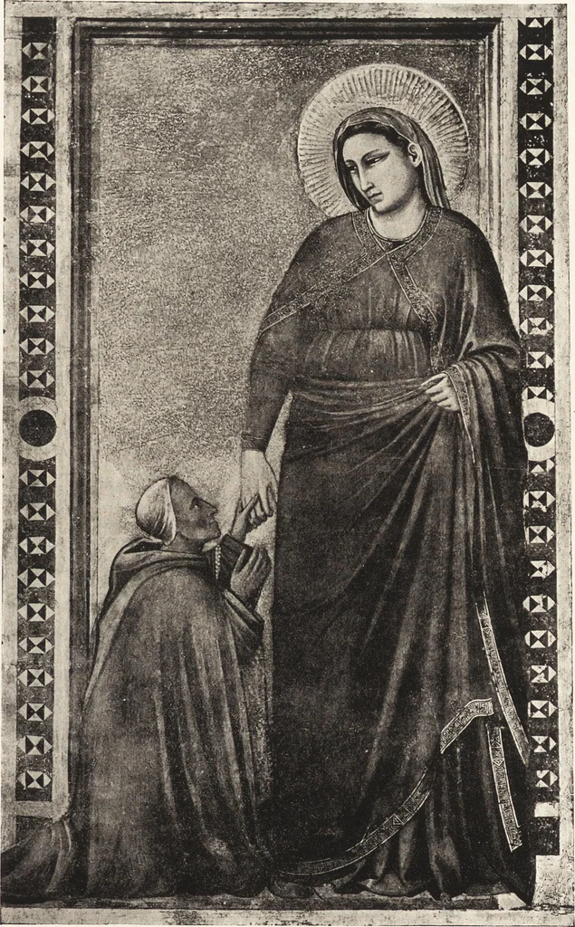 An illustration from Giotto and some of his followers, 1917, leaf 158