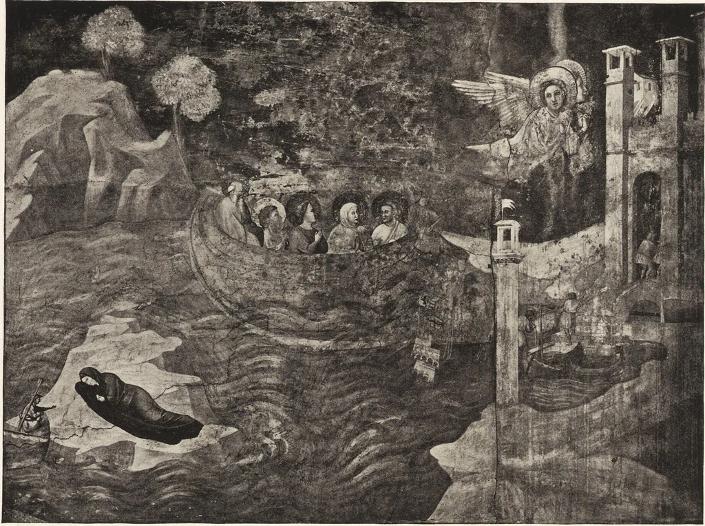 An illustration from Giotto and some of his followers, 1917, leaf 166