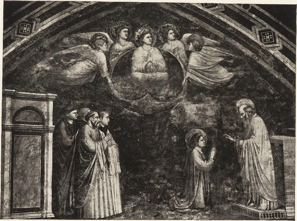 An illustration from Giotto and some of his followers, 1917, leaf 168