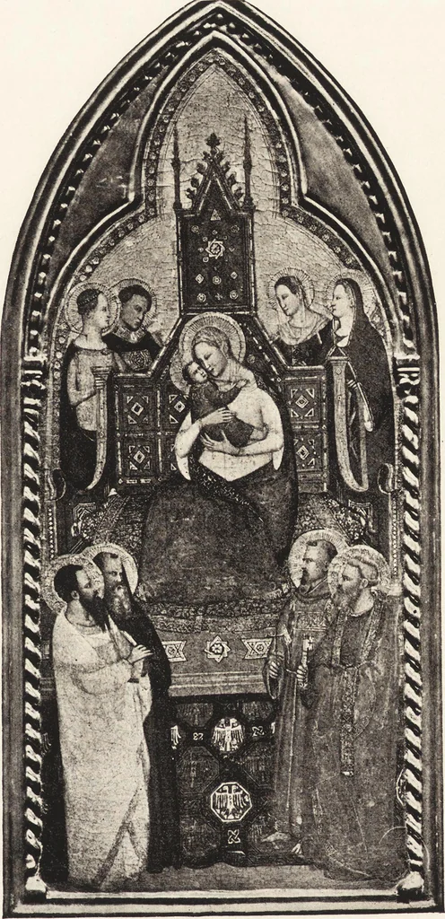 An illustration from Giotto and some of his followers, 1917, leaf 180