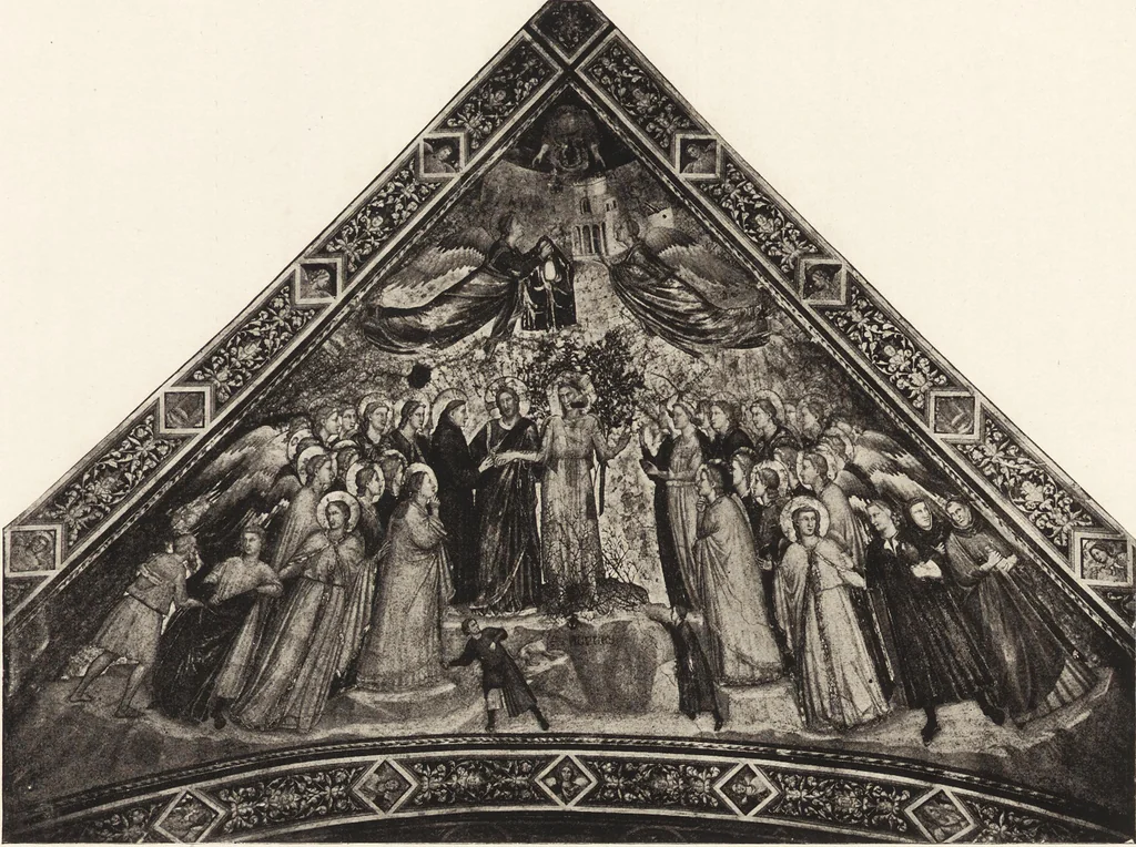 An illustration from Giotto and some of his followers, 1917, leaf 182