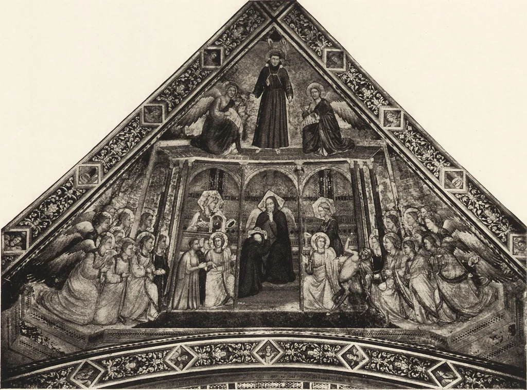 An illustration from Giotto and some of his followers, 1917, leaf 186