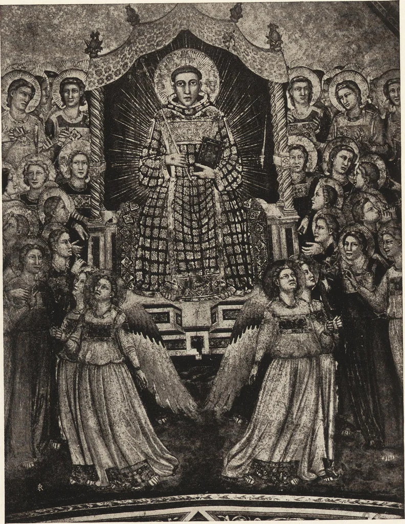 An illustration from Giotto and some of his followers, 1917, leaf 190