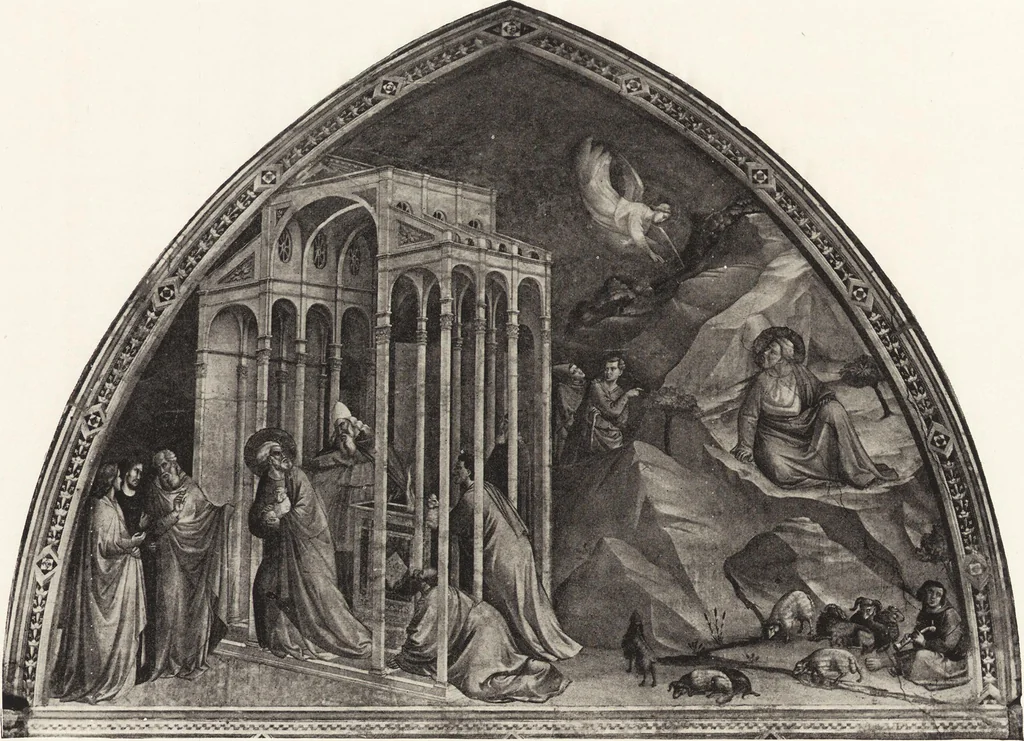 An illustration from Giotto and some of his followers, 1917, leaf 240