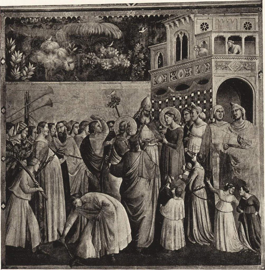 An illustration from Giotto and some of his followers, 1917, leaf 246