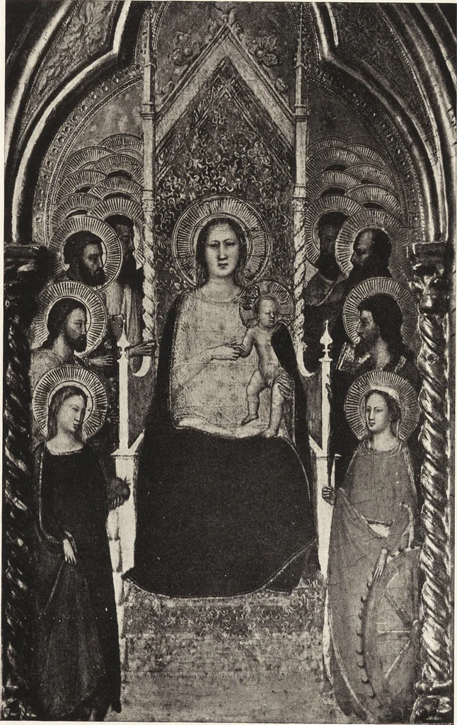 An illustration from Giotto and some of his followers, 1917, leaf 268