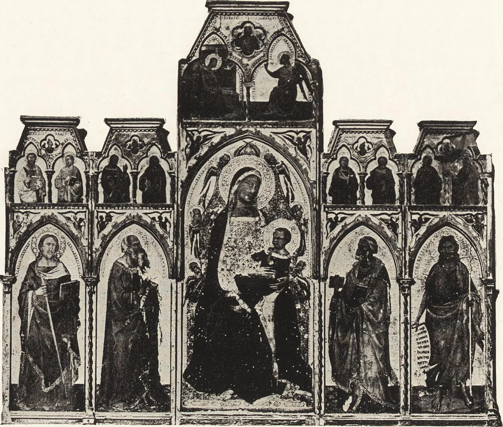 An illustration from Giotto and some of his followers, 1917, leaf 278