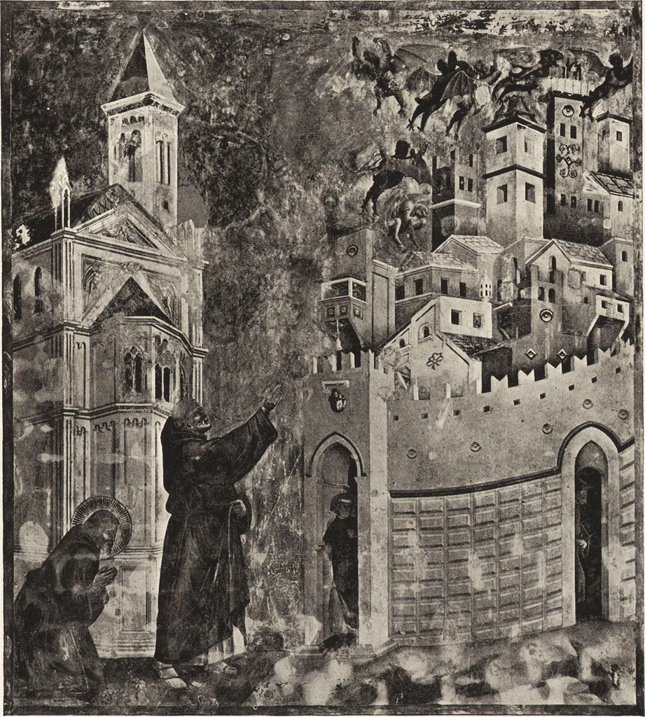 An illustration from Giotto and some of his followers, 1917, leaf 28