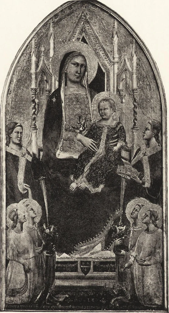 An illustration from Giotto and some of his followers, 1917, leaf 282