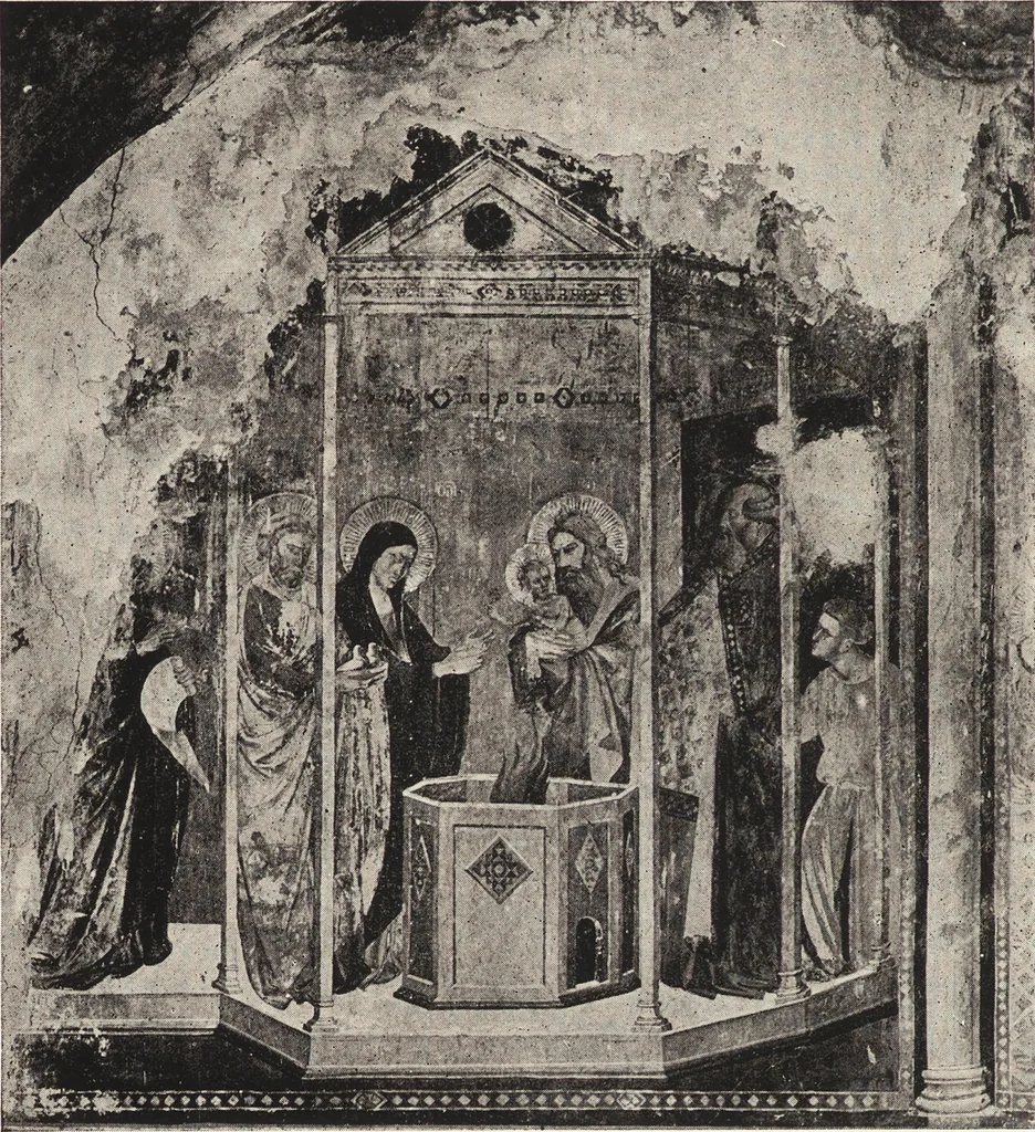An illustration from Giotto and some of his followers, 1917, leaf 286