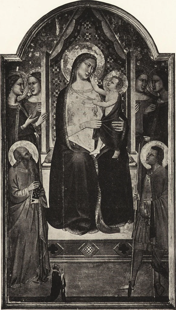 An illustration from Giotto and some of his followers, 1917, leaf 316