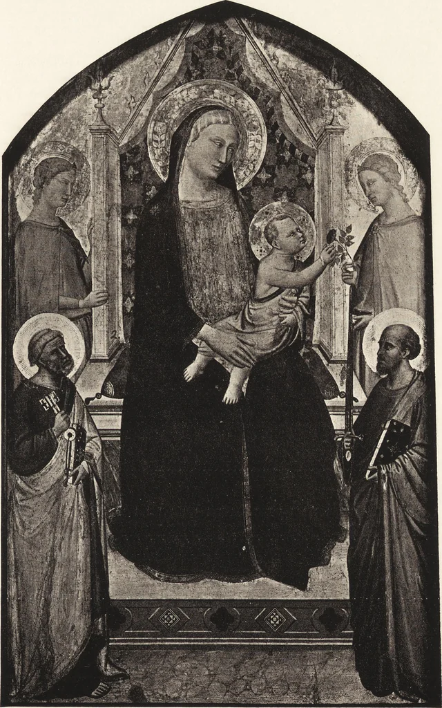 An illustration from Giotto and some of his followers, 1917, leaf 318