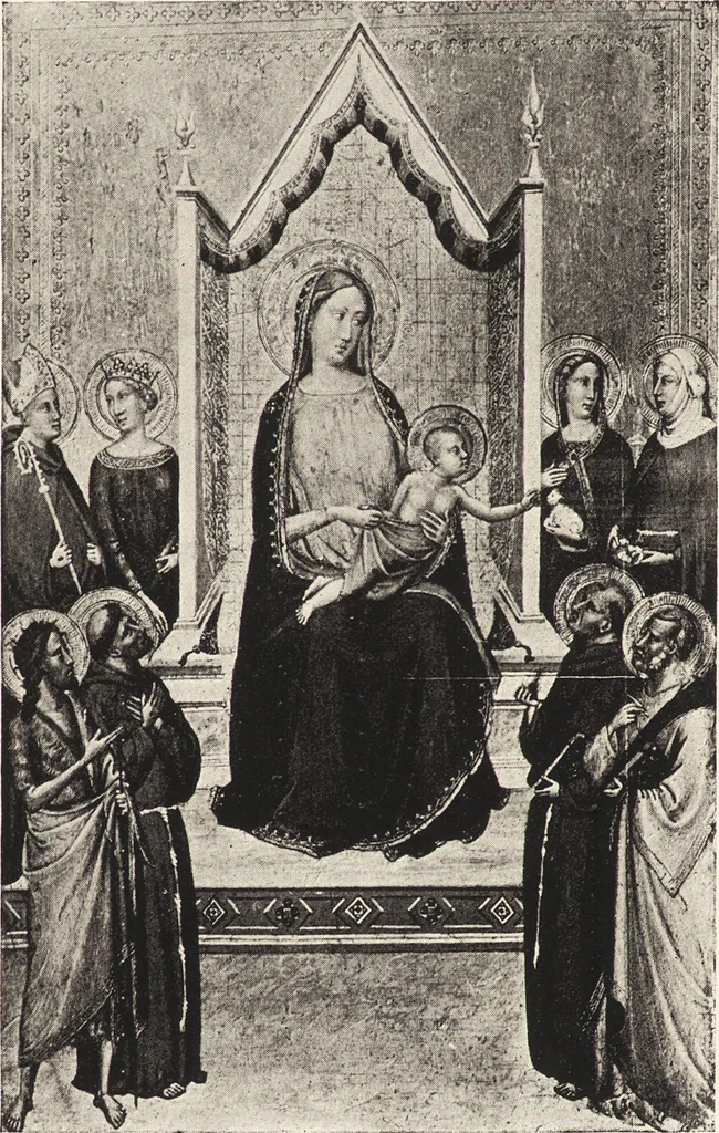 An illustration from Giotto and some of his followers, 1917, leaf 320
