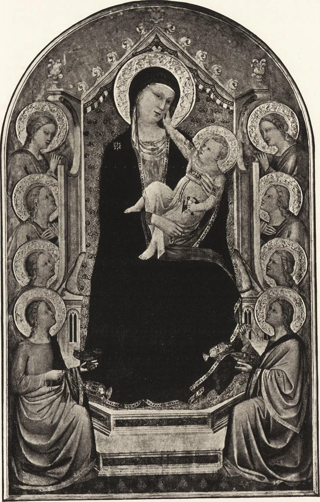 An illustration from Giotto and some of his followers, 1917, leaf 330