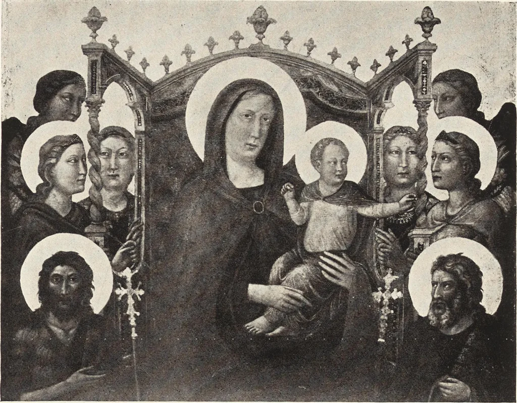 An illustration from Giotto and some of his followers, 1917, leaf 352