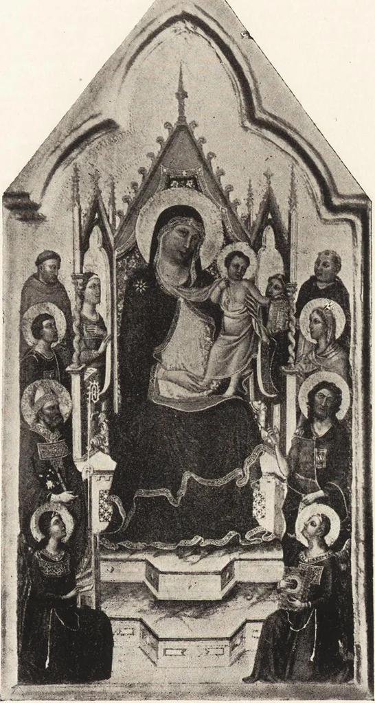 An illustration from Giotto and some of his followers, 1917, leaf 354