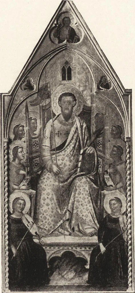 An illustration from Giotto and some of his followers, 1917, leaf 354