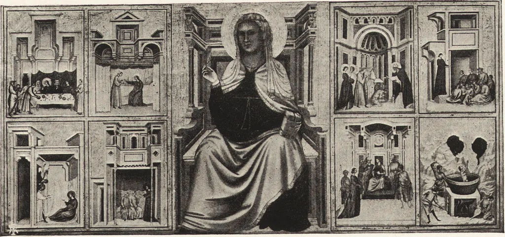 An illustration from Giotto and some of his followers, 1917, leaf 36