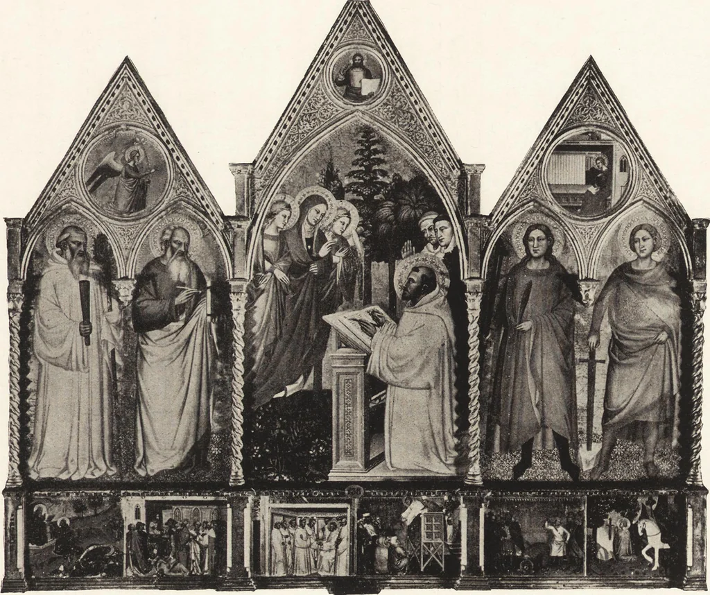 An illustration from Giotto and some of his followers, 1917, leaf 402