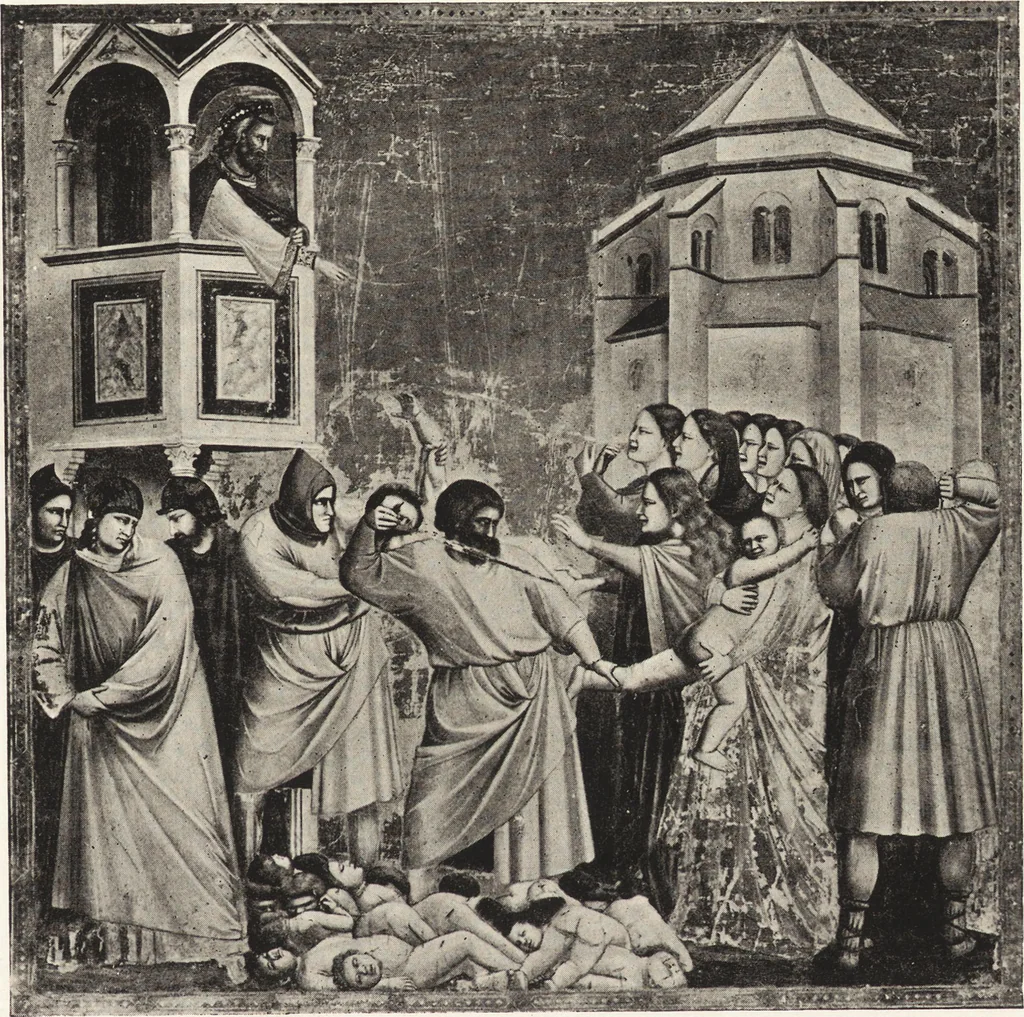 An illustration from Giotto and some of his followers, 1917, leaf 48