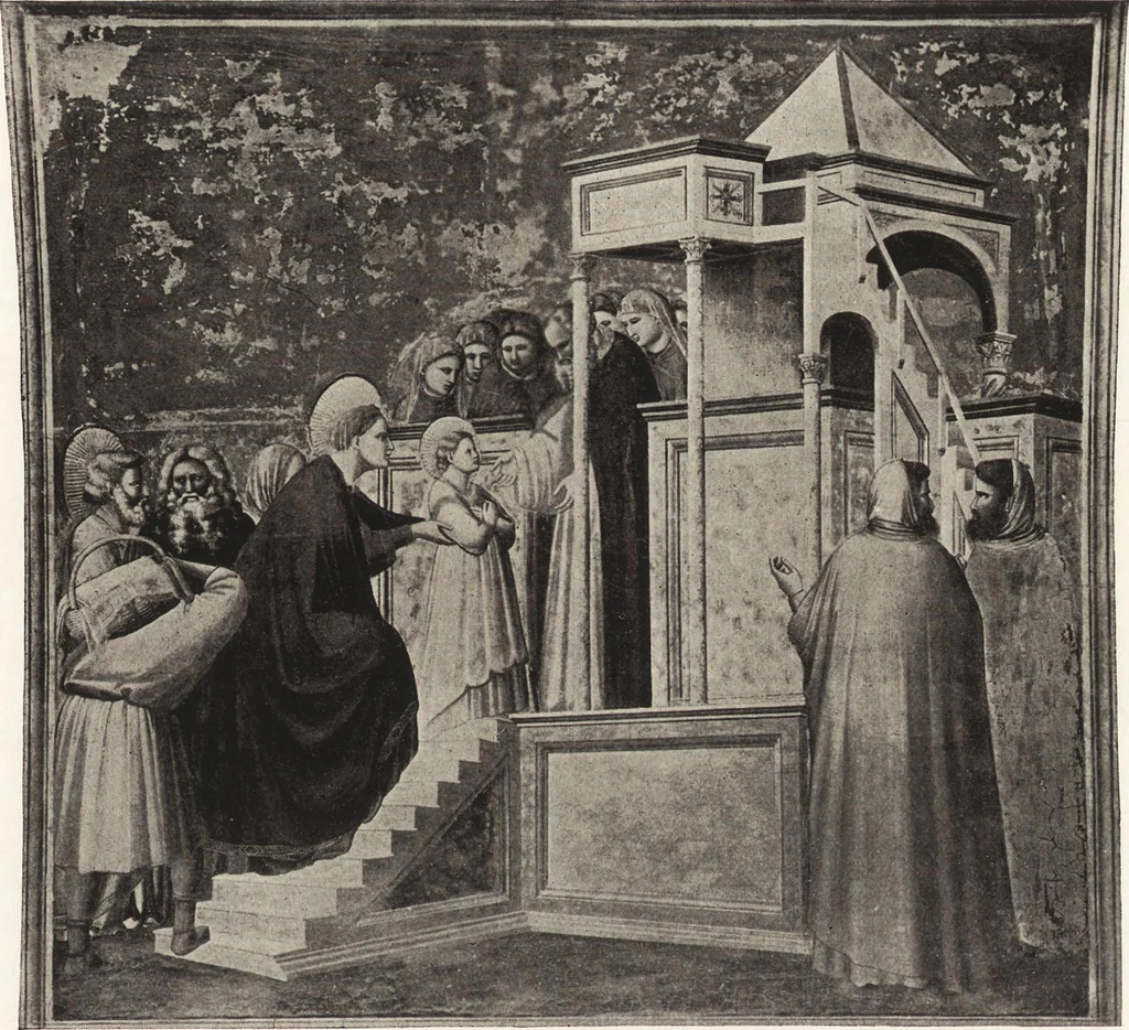 An illustration from Giotto and some of his followers, 1917, leaf 70