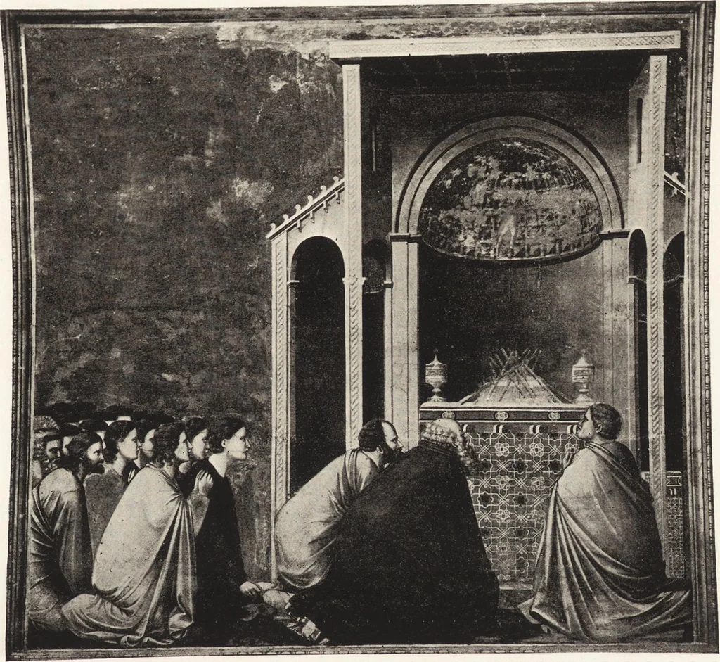 An illustration from Giotto and some of his followers, 1917, leaf 72