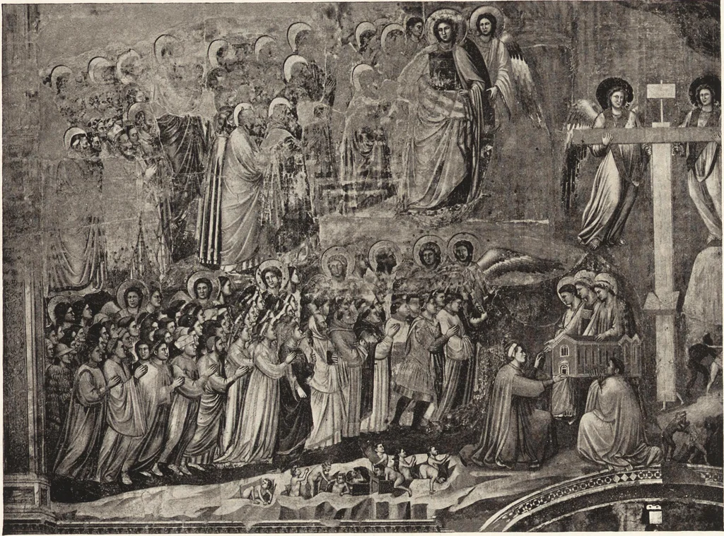 An illustration from Giotto and some of his followers, 1917, leaf 78