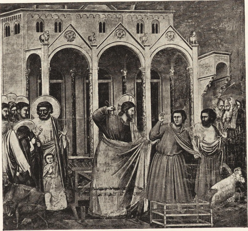 An illustration from Giotto and some of his followers, 1917, leaf 94
