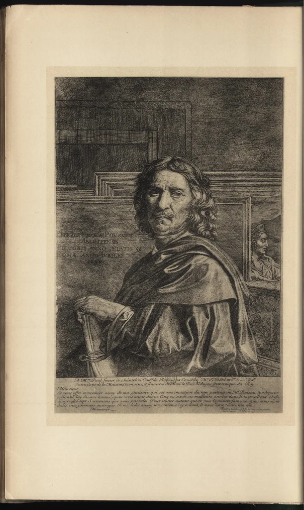 An illustration from Les doctrines d'art en France; peintres, amateurs, critiques, de Poussin à Diderot; ouvrage illustré de 12 planches hors texte, 1909, leaf 13