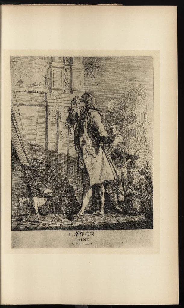An illustration from Les doctrines d'art en France; peintres, amateurs, critiques, de Poussin à Diderot; ouvrage illustré de 12 planches hors texte, 1909, leaf 314