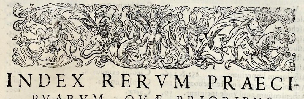 An illustration from Matth. Beroaldi Chronicvm, scriptvrae sacrae avtoritate constitvtvm .., 1576, leaf 362
