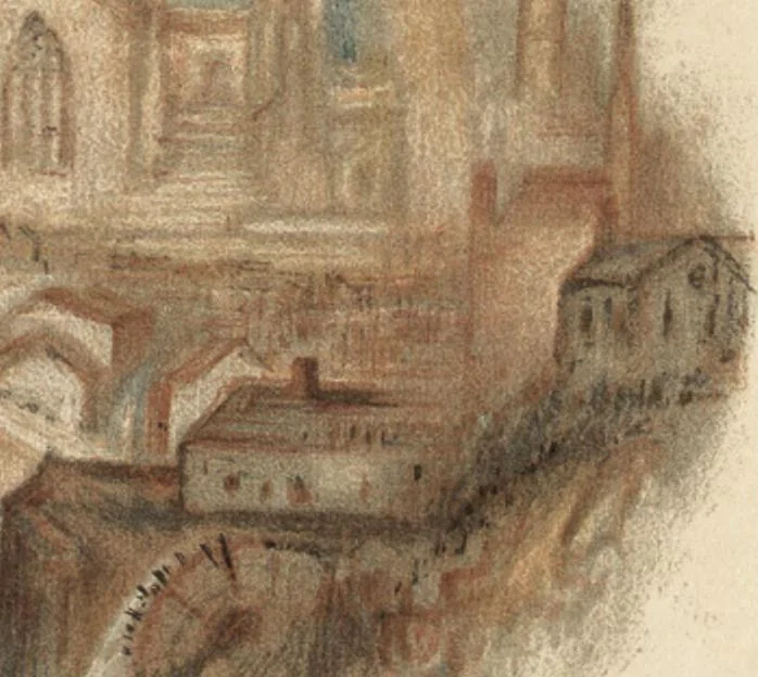 An illustration from The life of J. M. W. Turner, R.A.; founded on letters and papers furnished by his friends and fellow academicians, 1897, leaf 166