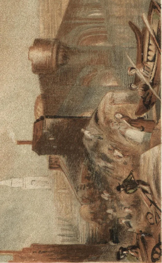 An illustration from The life of J. M. W. Turner, R.A.; founded on letters and papers furnished by his friends and fellow academicians, 1897, leaf 530