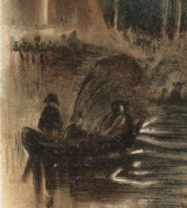 An illustration from The life of J. M. W. Turner, R.A.; founded on letters and papers furnished by his friends and fellow academicians, 1897, leaf 7