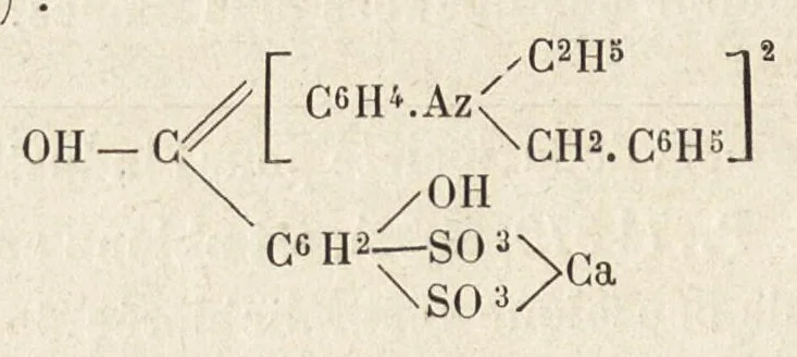 An illustration from L'industrie des matières colorantes, 1902, leaf 227
