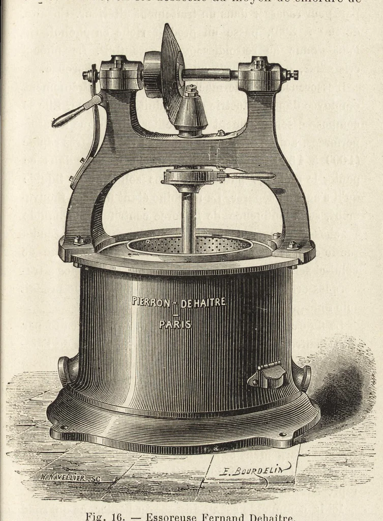 An illustration from L'industrie des matières colorantes, 1902, leaf 90