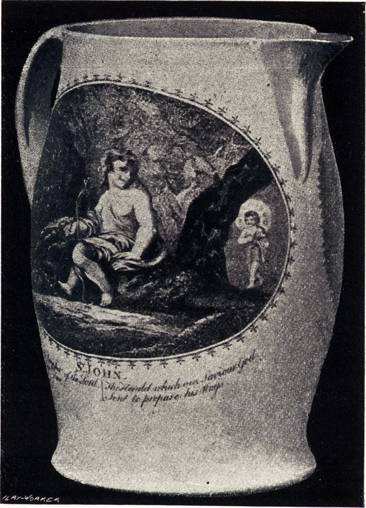 An illustration from Anglo-American pottery : old English china with American views, a manual for collectors, 1901, leaf 12