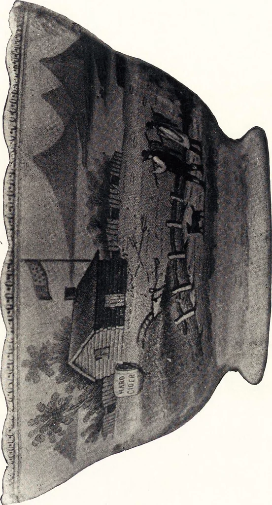 An illustration from Anglo-American pottery : old English china with American views, a manual for collectors, 1901, leaf 136