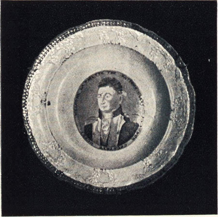 An illustration from Anglo-American pottery : old English china with American views, a manual for collectors, 1901, leaf 141