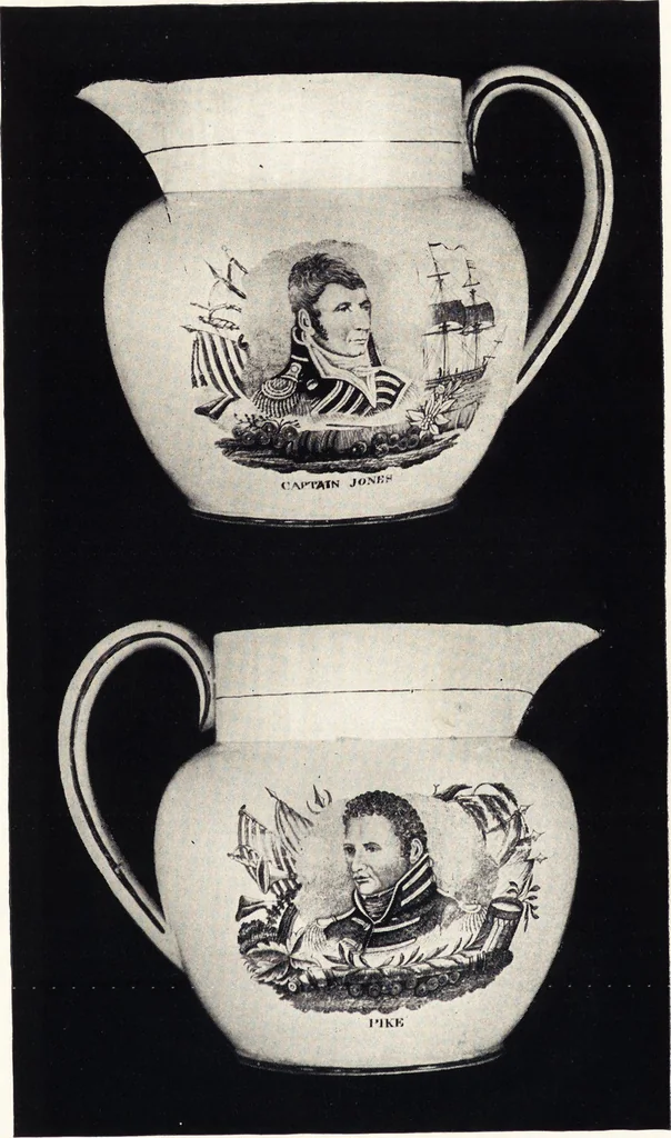 An illustration from Anglo-American pottery : old English china with American views, a manual for collectors, 1901, leaf 147