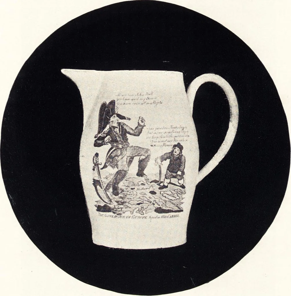 An illustration from Anglo-American pottery : old English china with American views, a manual for collectors, 1901, leaf 15