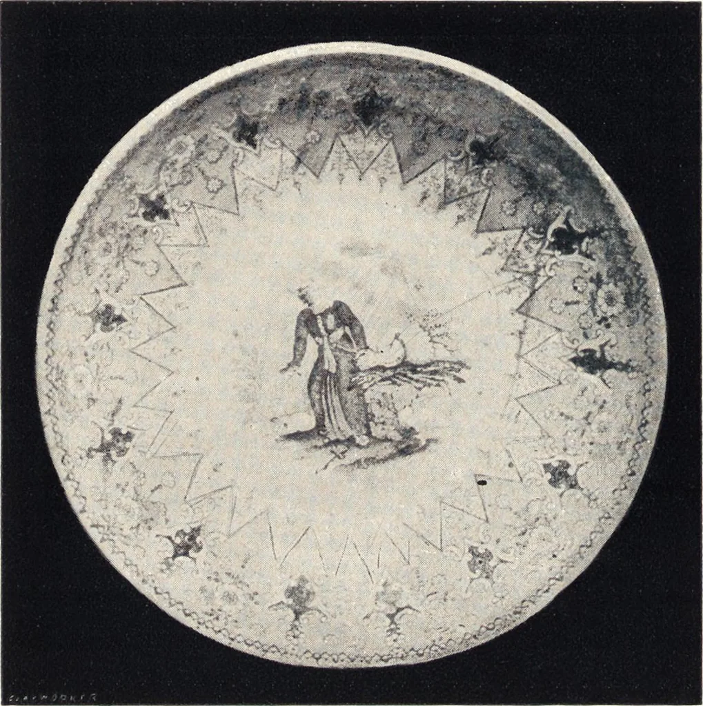 An illustration from Anglo-American pottery : old English china with American views, a manual for collectors, 1901, leaf 161