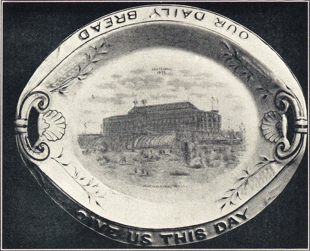 An illustration from Anglo-American pottery : old English china with American views, a manual for collectors, 1901, leaf 183