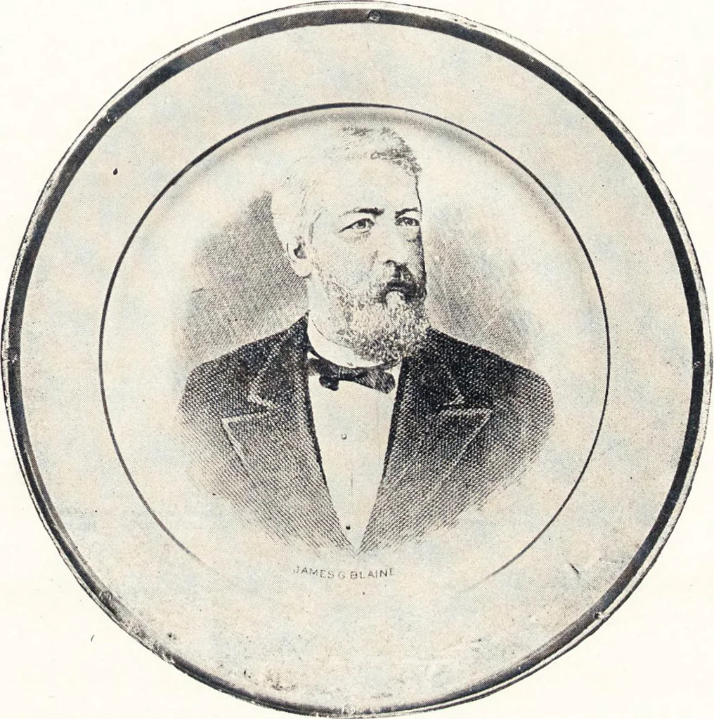 An illustration from Anglo-American pottery : old English china with American views, a manual for collectors, 1901, leaf 184