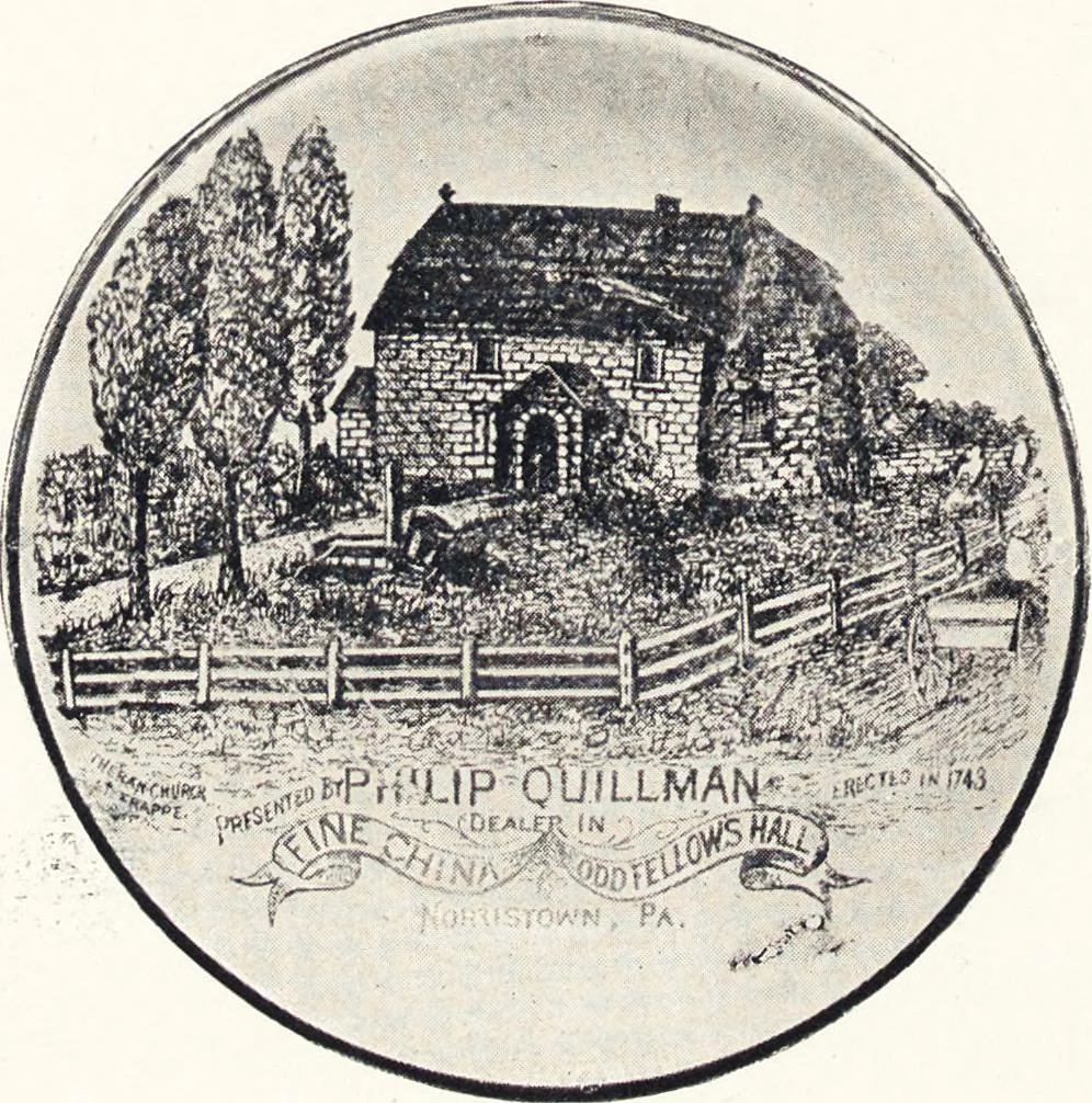 An illustration from Anglo-American pottery : old English china with American views, a manual for collectors, 1901, leaf 187